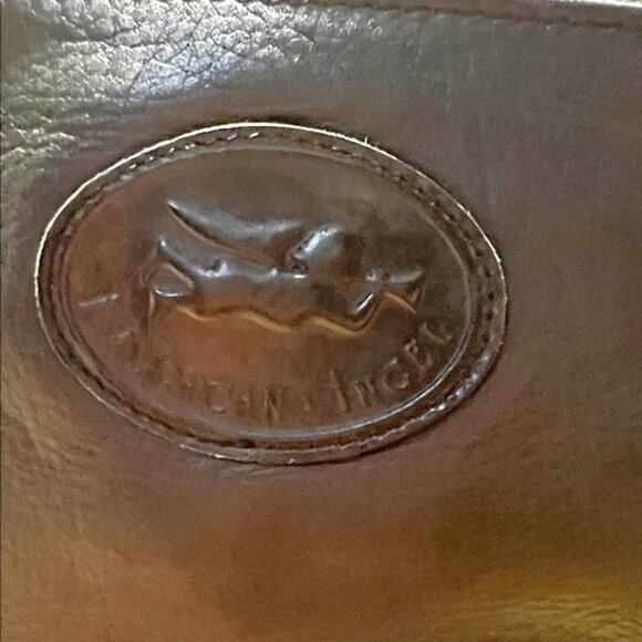 American Angel Black Leather Shoulder Bag - Picture 3 of 13